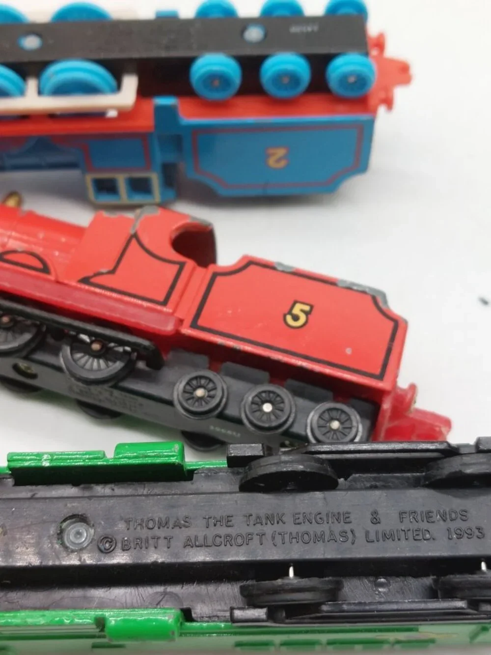 Ertl Diesel Thomas the Train Friend Diecast Tank Engine James And Thomas READ